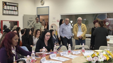 תיכון מרחבים מועמד לפרס החינוך הארצי: ועדת פרס החינוך של משרד החינוך ביקרה השבוע בתיכון מרחבים 